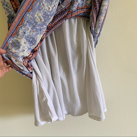 Tie up Boho Printed Dress - Picture 5 of 5